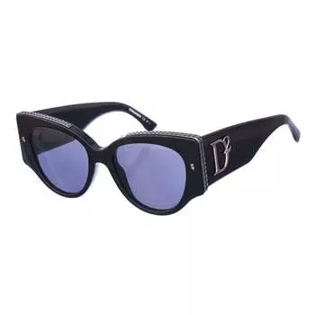 Ацетатные солнцезащитные очки в форме бабочки d20032s для женщин Dsquared2, черный