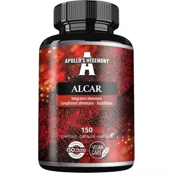 Ацетил L-карнитин HCl 550 мг 150 веганских капсул Apollo's Hegemony