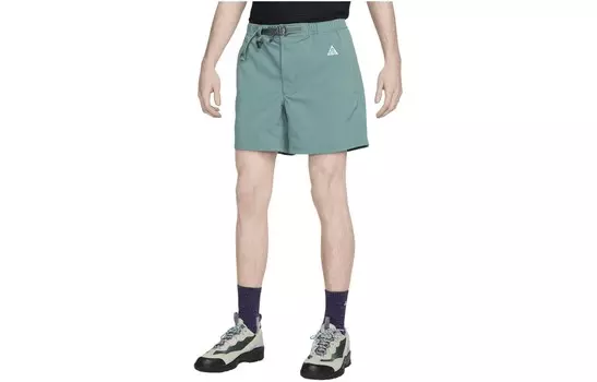 ACG Повседневные шорты мужские зеленые Nike, зеленый