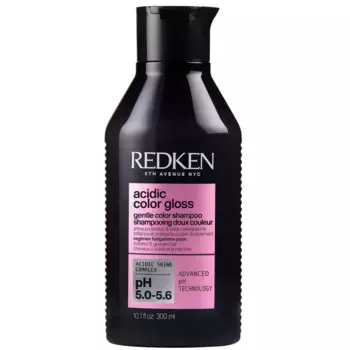 Acidic Color Gloss Шампунь, без сульфатов, для бережного очищения, стеклянного блеска, для окрашенных окрашенных волос 300мл Redken