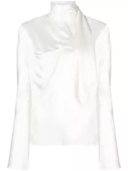 Acler атласный топ Clayton, белый