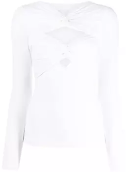 Acler топ Redland, белый