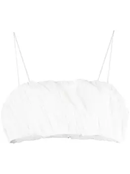 Acler укороченный топ Greenwell, белый