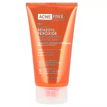 ACNE FREE, Severe Acne, глубоко очищающая пенка для умывания, максимальная эффективность, 150 мл (5 жидк. Унций)