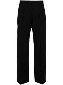 Acne Studios брюки со складками, черный