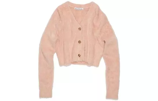 Acne Studios Джемпер женский серо-розовый