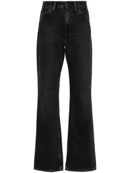 Acne Studios джинсы bootcut 1977 с завышенной талией, черный
