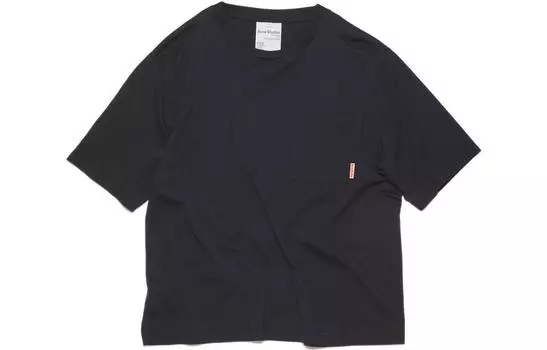 Acne Studios Футболка SS23 унисекс, черная