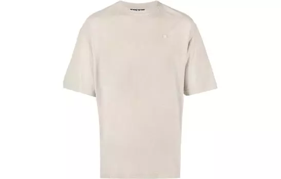 Acne Studios Футболка унисекс светло-бежево-серые