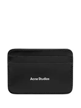 Acne Studios кошелек с логотипом, черный