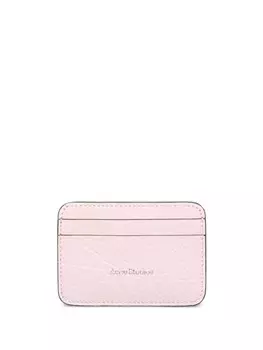 Acne Studios кожаный картхолдер, белый