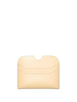 Acne Studios кожаный картхолдер, желтый