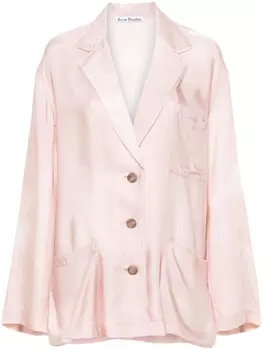 Acne Studios пиджак свободного кроя, розовый
