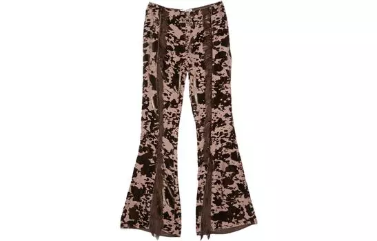 Acne Studios Повседневные брюки женские шоколадно-коричневые