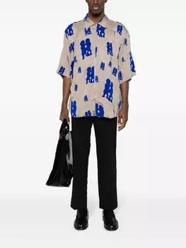 Acne Studios прямые брюки строгого кроя, черный