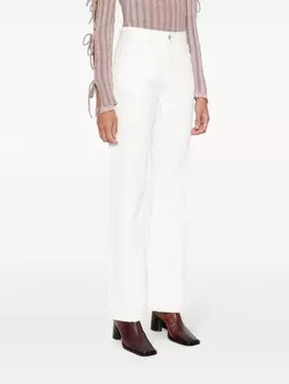 Acne Studios прямые джинсы, белый