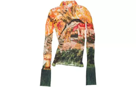 Acne Studios Рубашка женская оранжевый