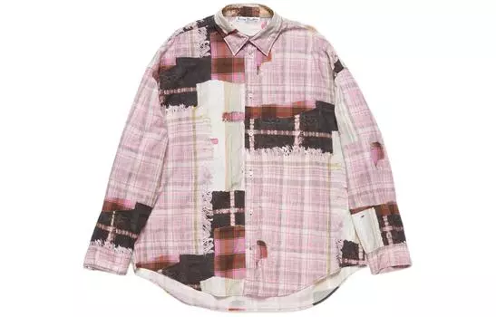 Acne Studios Рубашка женская розовая