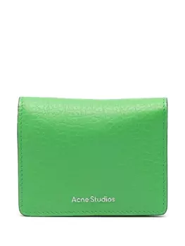 Acne Studios складной кошелек, зеленый