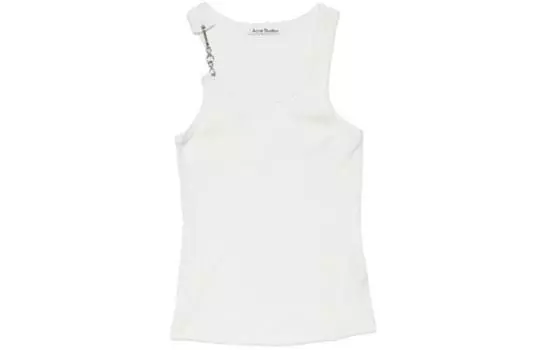 Acne Studios SS24 Майка женская белая