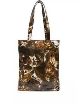 Acne Studios сумка-тоут x Per B Sundberg, коричневый