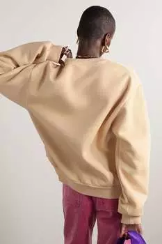 ACNE STUDIOS Свитер оверсайз из смесового хлопка