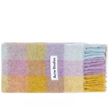 Acne Studios Vally клетчатый шарф