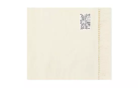 Acne Studios Вязаный шарф мужской белые