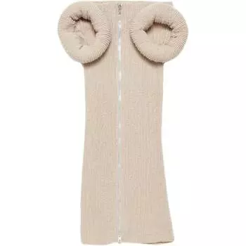 Acne Studios Женское платье с короткими рукавами, розовое, с эффектом потертости