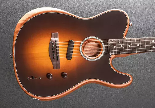 Acoustasonic Player Telecaster - Shadow Burst Fender