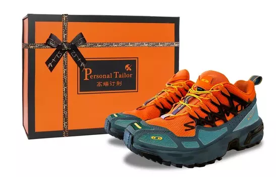 ACS + HERITAGE PACK Кроссовки для активного отдыха на открытом воздухе унисекс с низким верхом, зеленый/синий Salomon