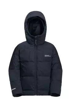 ACTAMIC DOWN детский пуховик Jack Wolfskin, темно-синий