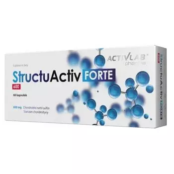 Activlab Pharma, БАД StructuActiv Forte 600 мг, 60 капсул.