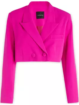 ACTUALEE укороченный пиджак, розовый