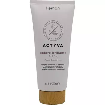 Actyva Colore Brilliant Маска для интенсивного ухода за волосами 200мл, Kemon