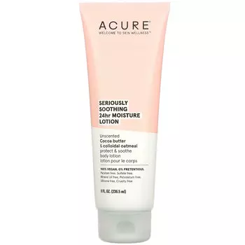 ACURE, 24-часовой увлажняющий лосьон Seriously Soothing, 8 жидких унций (236,5 мл)