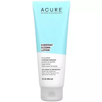 ACURE, лосьон для лечения экземы, для ежедневного применения, без запаха, 236,5 мл (8 жидк. унций)