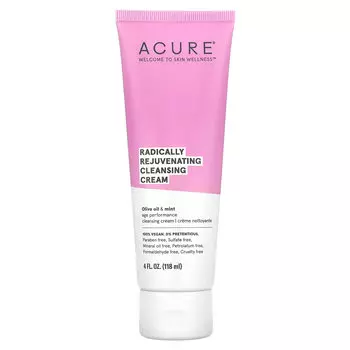 ACURE, Radically Rejuvenating, очищающий крем, 118 мл (4 жидк. унции)