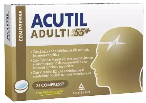 Acutil взрослые 55+ 24 таблетки