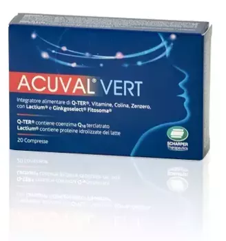 Acuval Vert 20 таблеток антиоксидантная добавка
