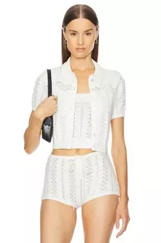 Адам кардиган топ Helsa, белый