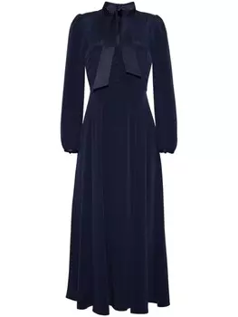 Adam Lippes платье миди Элисон, синий