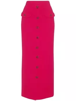 Adam Lippes юбка Дакота, розовый