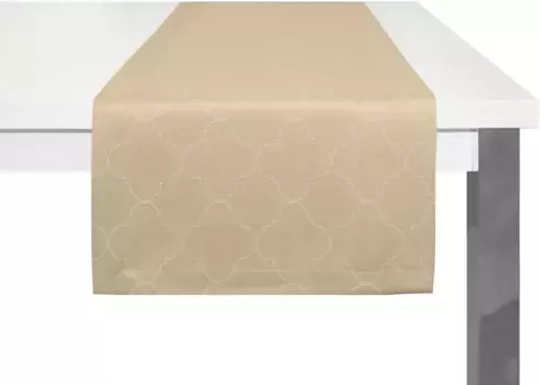 Адам настольный бегун "Indian Cortezada Light" Adam 50х150 см, бежевый