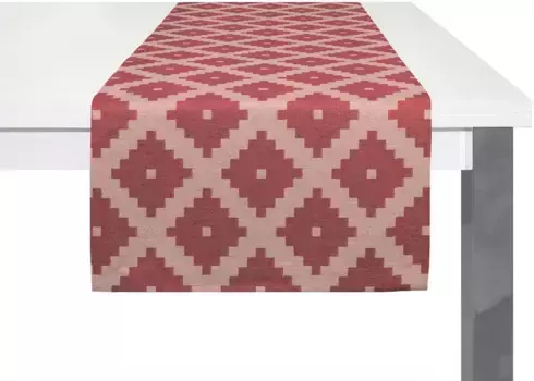 Адам настольный бегун "Марокканский Шираз" Adam 50х150 см, темно-красный