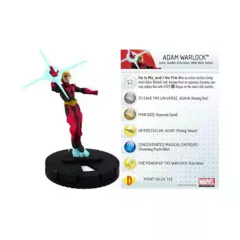 Адам Уорлок, Marvel HeroClix - Galactic Guardians - Singles