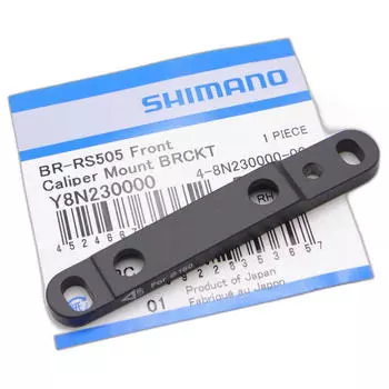 Адаптер для плоского монтажа — черный SHIMANO, черный / черный / черный