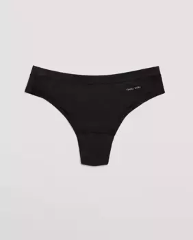 Адаптивные эластичные стринги с невидимой отделкой Ysabel Mora, черный