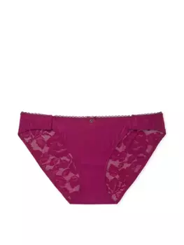 Адаптивные трусики бикини со шнуровкой на спине VS Body By Victoria, цвет Plum Rouge
