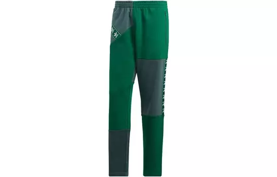ADC PATCHWORK FB трикотажные спортивные штаны мужские минеральный зеленый Adidas Originals, зеленый